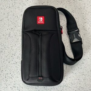 Nintendo Switch Game Traveler Sling Bag in Black